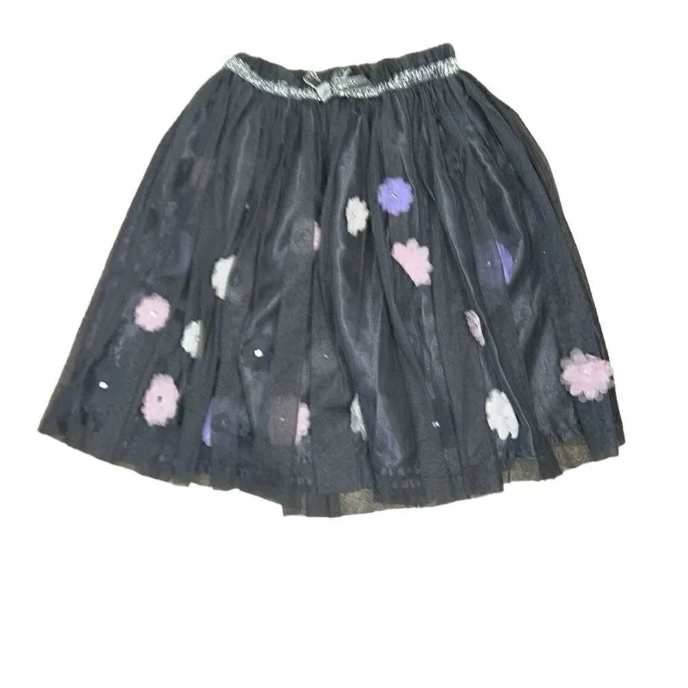 Girls Gray Tulle Skirt(Size M7/8) - Picture 2 of 8
